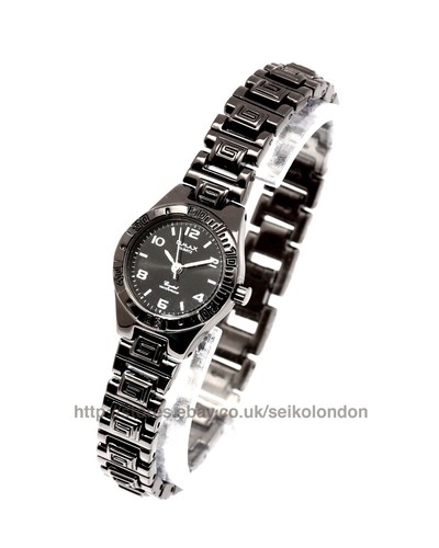 Omax ladies black dial - ladies,