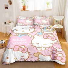 3PCS Hello Kitty Bedding Set