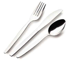 12x Plain Dessert Spoons