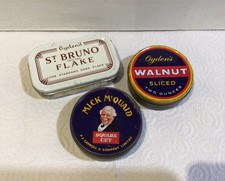 3 x VINTAGE TOBACCO TINS JOB