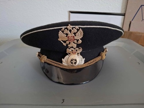 Russian navy officers visor - russian,
