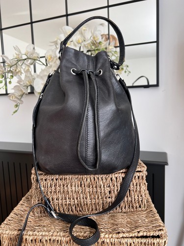 Jigsaw leather bucket bag - jigsaw,