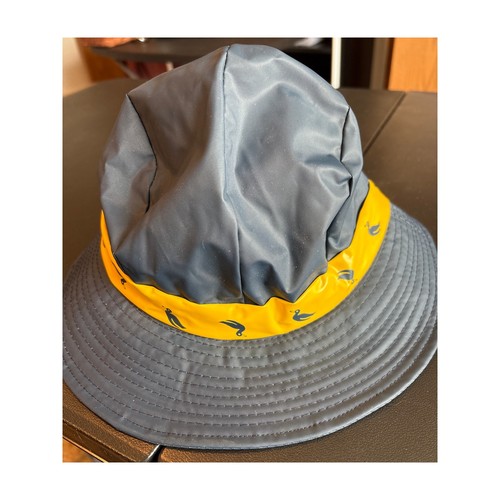 Vtg aqua sheen rain hat - vtg,