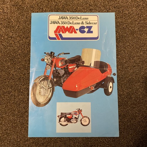 Jawa 350 deluxe sidecar - jawa,