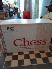 Anne Carlton Studio,Isle of Lewis Complete Chess Set,Felted, Original Box-603CHR