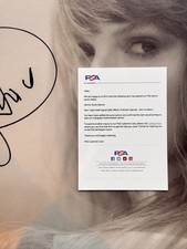 Taylor Swift Hand Signed 2026