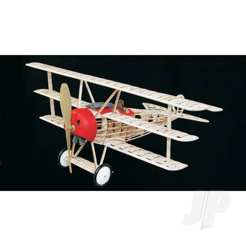Guillow fokker triplane laser - guillow, (laser