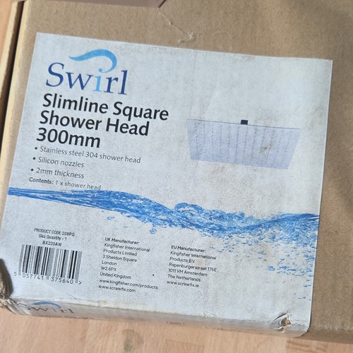 Swirl slimline square - slimline,