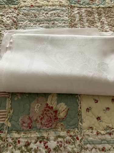 Vintage pristine cotton - cotton, white