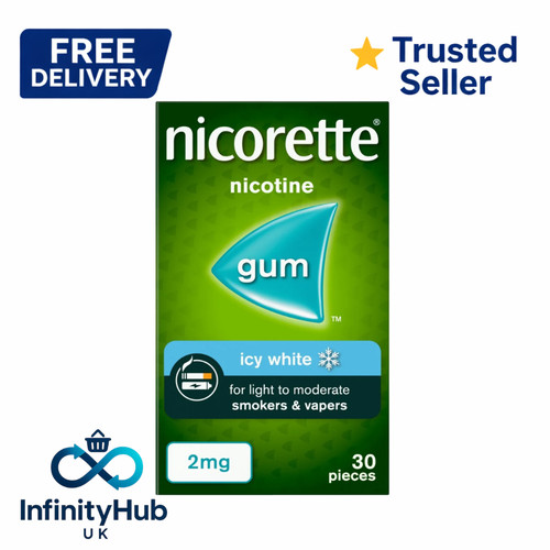 Nicorette gum 2mg icy - nicorette,
