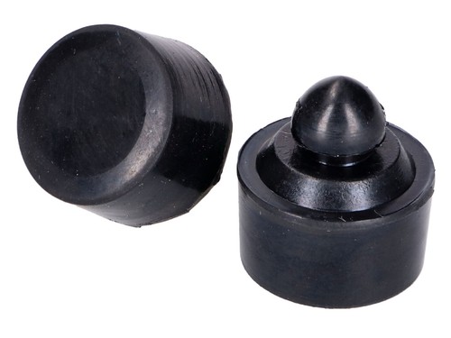 Seat rubber buffer - buffer, black,
