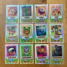 CHOICE OF 12 RAINBOW FOIL SERIES 1 MOSHI MONSTERS MASH UP CARDS