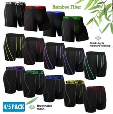 4/5 Pack Mens Bamboo Underwear