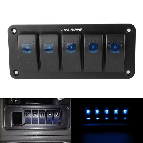 Gang 12v 24v led light - 12v/24v, blue