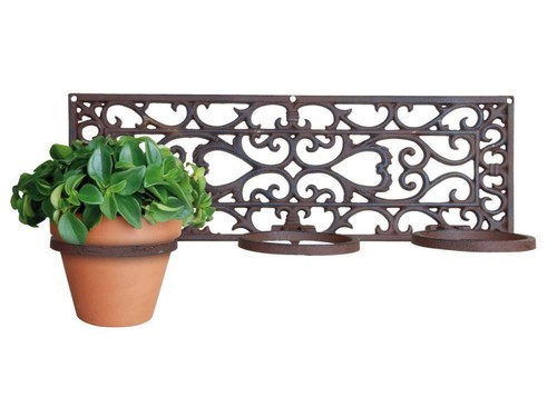 Cast iron wall mounted - cast, pot