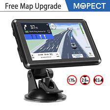 MOPECT 5'' Caravan SAT NAV GPS Navigation Motorhome + Free Lifetime UK & EU Map