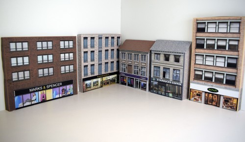 Buildings high street - ho, shops