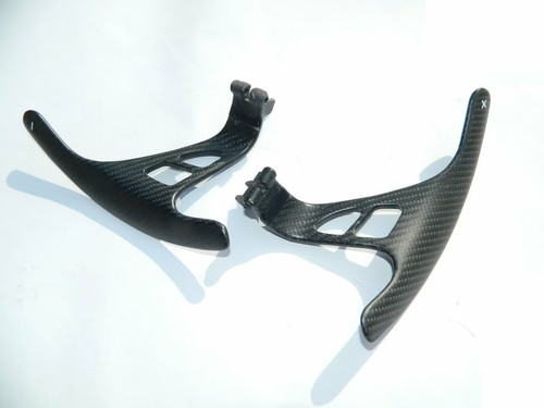 Carbon matt shift paddles - carbon,