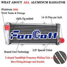 Aluminium radiator for - aluminium,