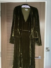 Jigsaw Vinted Velvet Green