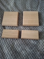 Solid Oak Newel Caps and Fence