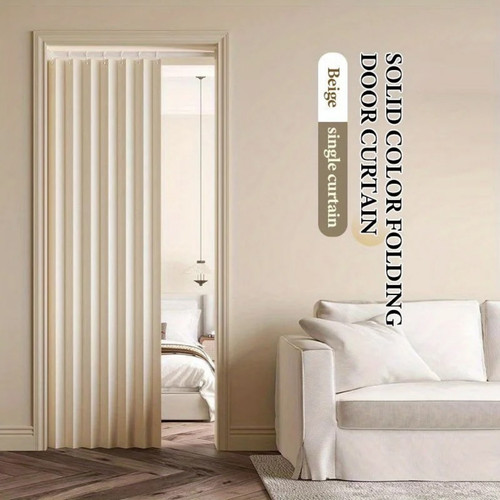 Pvc folding door oak - folding, effect