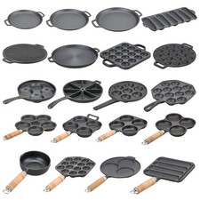 3-19 Hole Cast Iron Frying Pan