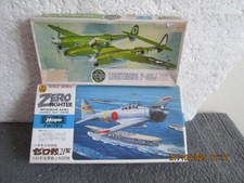 1/72   AIRFIX    LIGHTNING P-38J  + HASEGAWA ZERO    see des.