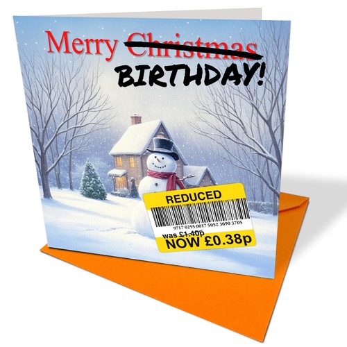 Funny reduced christmas - reduced,