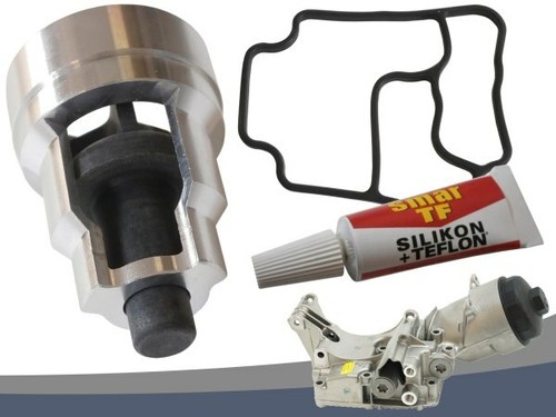 Oil filter cups housing valve - oil,