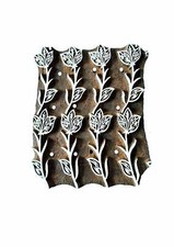 Flower Design Wooden Printing
