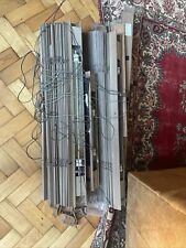 Job Lot of Five Wooden Venetian Blinds With Attachments From Large Bay Window