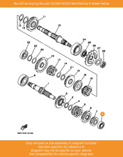 YAMAHA Bearing, 93306-00320