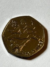 Genuine OLYMPIC 2012 London 50p Coin TAEKWONDO Minted 2011 MINT CONDITION