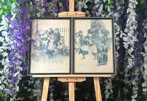 Pair ronald embleton framed - of,