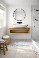 Rustic Floating Bathroom sink