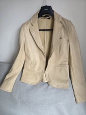 Gucci Leather Blazer Size 38