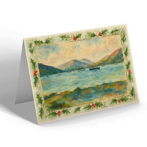 Xmas notelet holy - notelet,