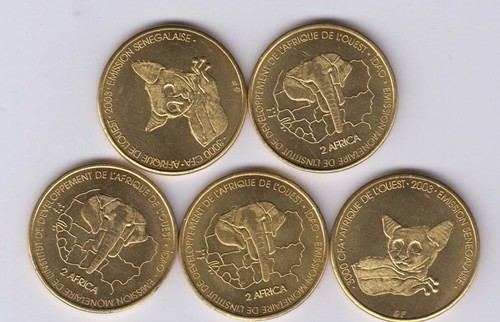 Senegal lot 3000 - 5x, 2003