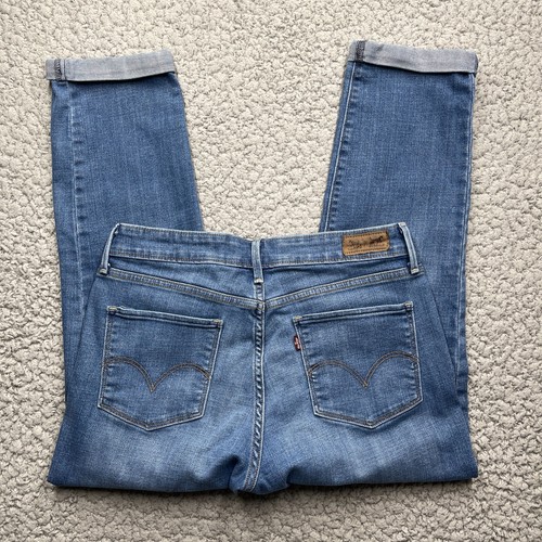 Levi jeans womens blue - womens, mid