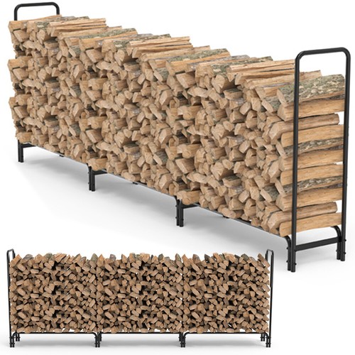 Outdoor firewood rack - outdoor,