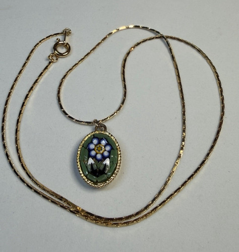 Vintage italy micro mosaic - italy,