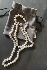 Genuine pearl necklace and