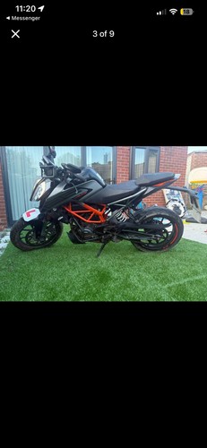 Ktm 125 duke - duke, fairing