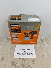 *FAULTY* WORX WX020.9 18V (20V MAX) Cordless HVLP Paint Sprayer (READ)