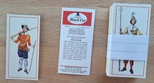 A Full set of 50 cards Military Uniforms by Black Cat