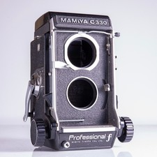 Mamiya C330 Pro F Professional F Camera Body. Excellent. New Light Seals.