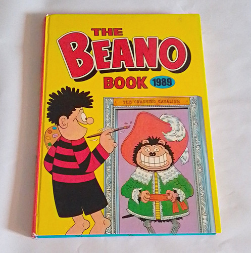 The beano book 1989 hardcover - book,