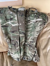 British Army Surplus Leg Gaiters waterproof goretex MTP Size Std Size 4-12 VGC