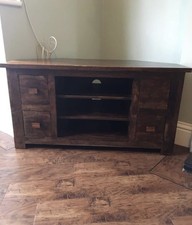 Toko Dark Mango Corner TV Unit